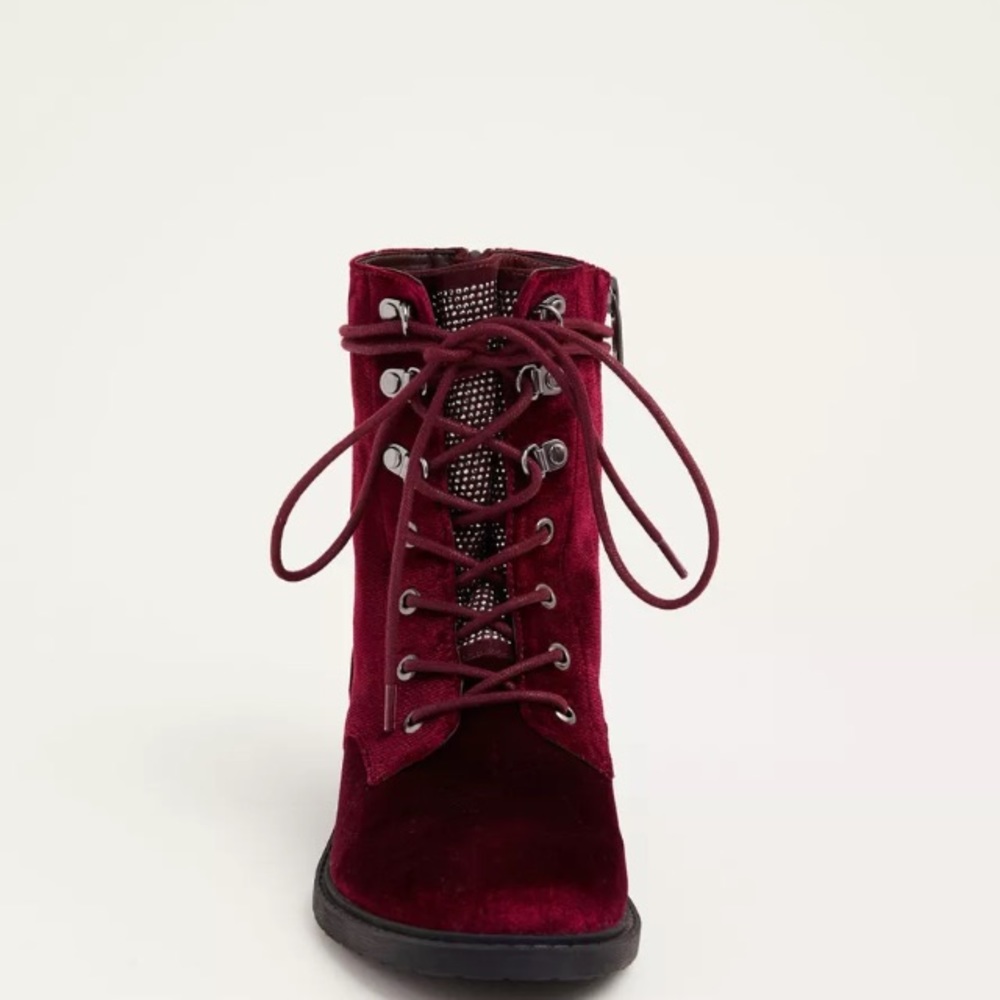 NWT size 8W Sam Edelman embellished combat boots - Picture 2 of 5